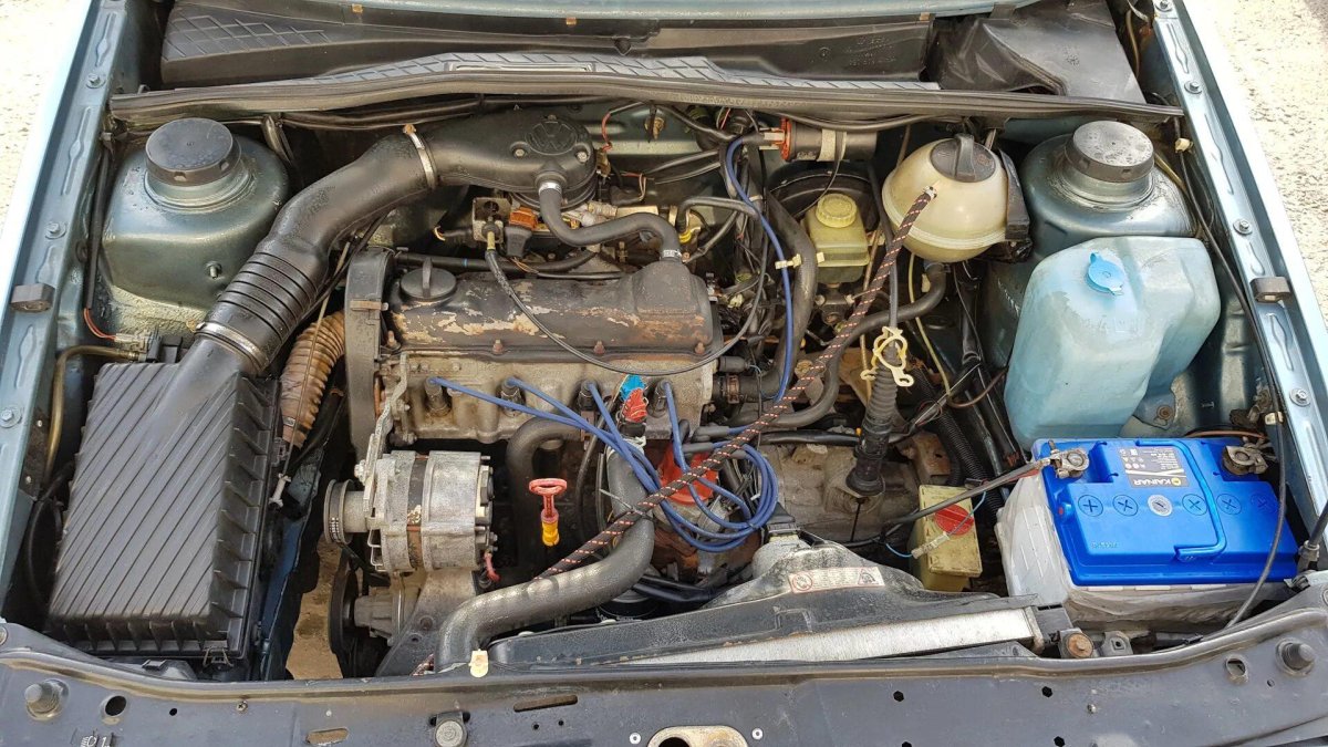 Фольксваген гольф 2 подкапотка