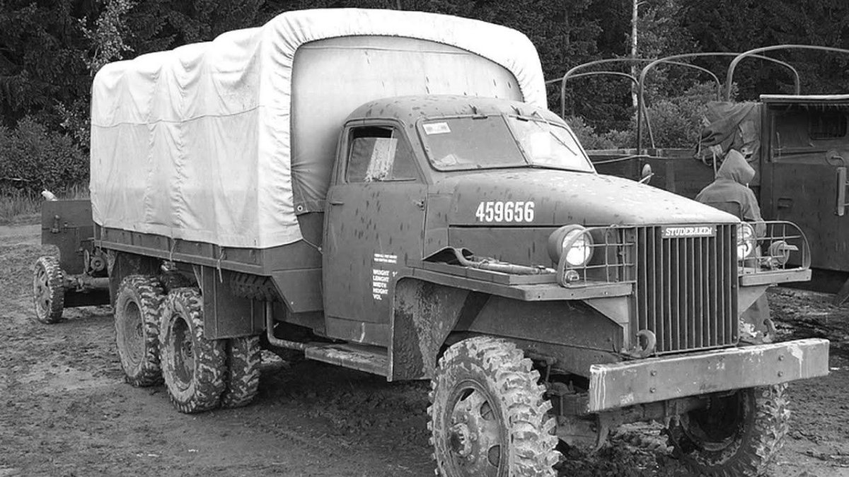 Грузовик Студебеккер us-6