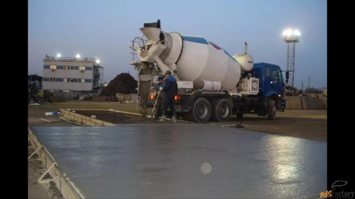 Бетон выгрузка м400 миксер насос