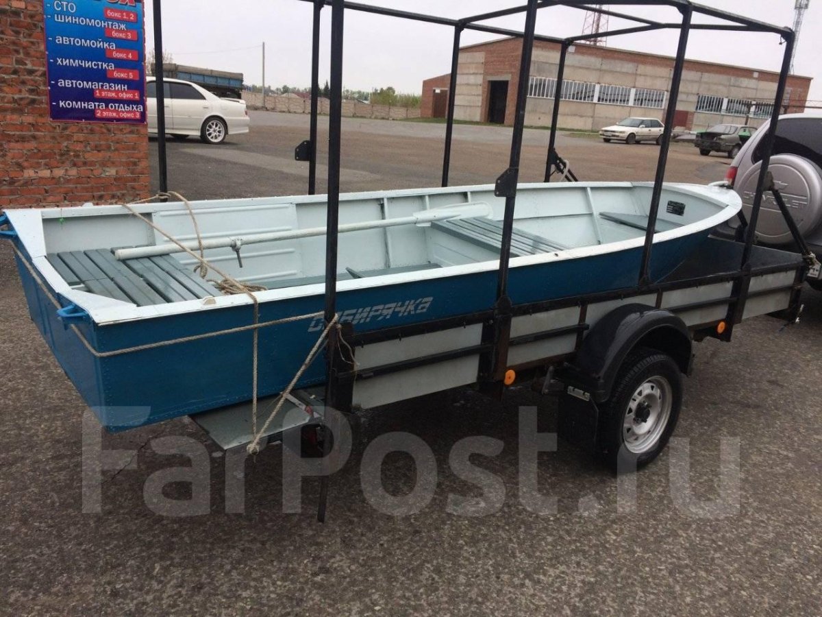 Весельная лодка Сибирячка