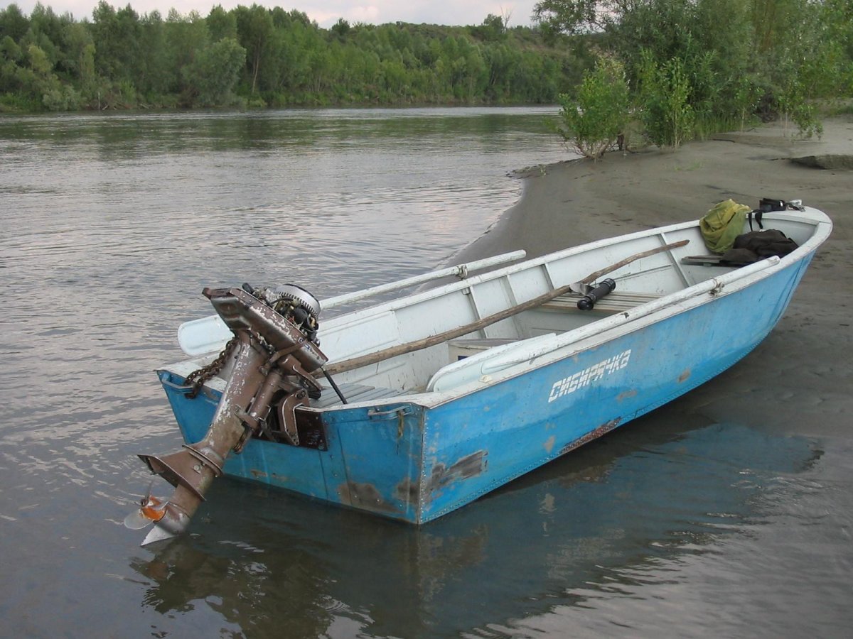 Лодка Сибирячка алюминиевая