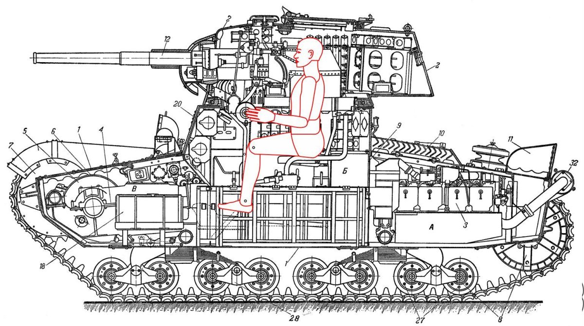 Чертежи танка т 26