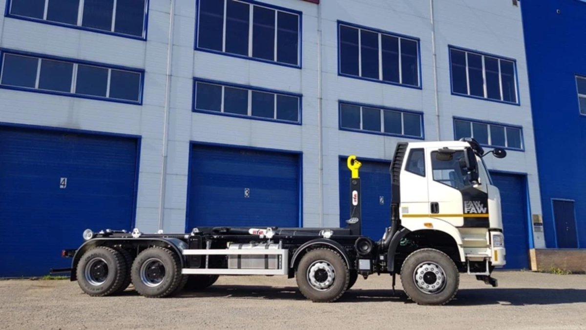 Мультилифт FAW 3310ам (8х4) + Hyvalift Titan 26-65-s