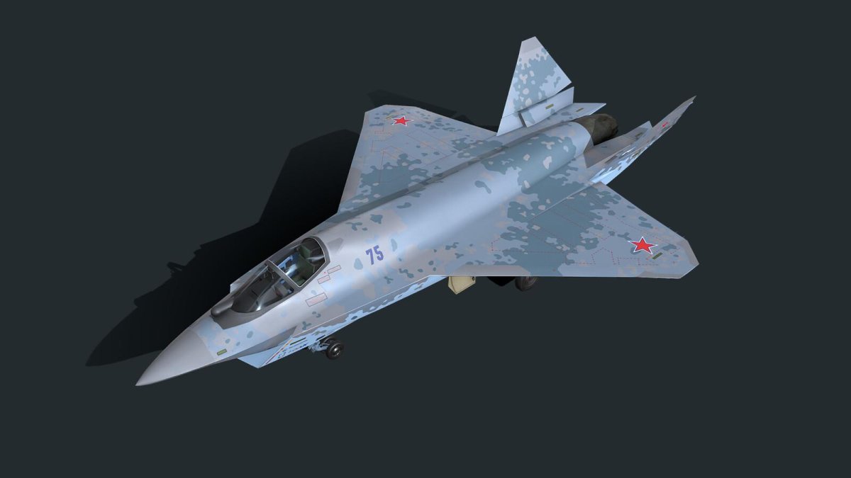 Су-57 3d model