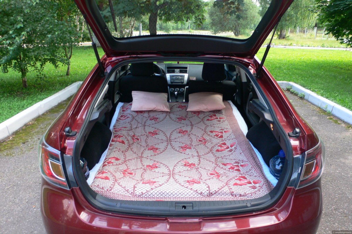 Мазда 6 универсал багажник