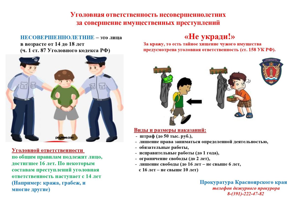 Профилактика имущественных преступлений