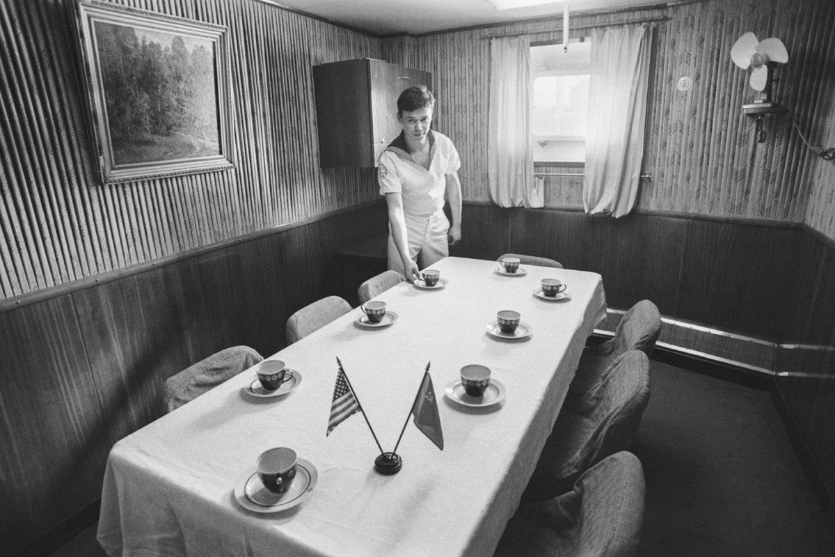 Крейсер Слава на Мальте