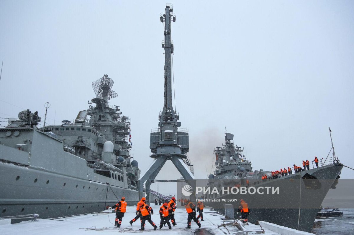 Корабль пётр Великий Североморск