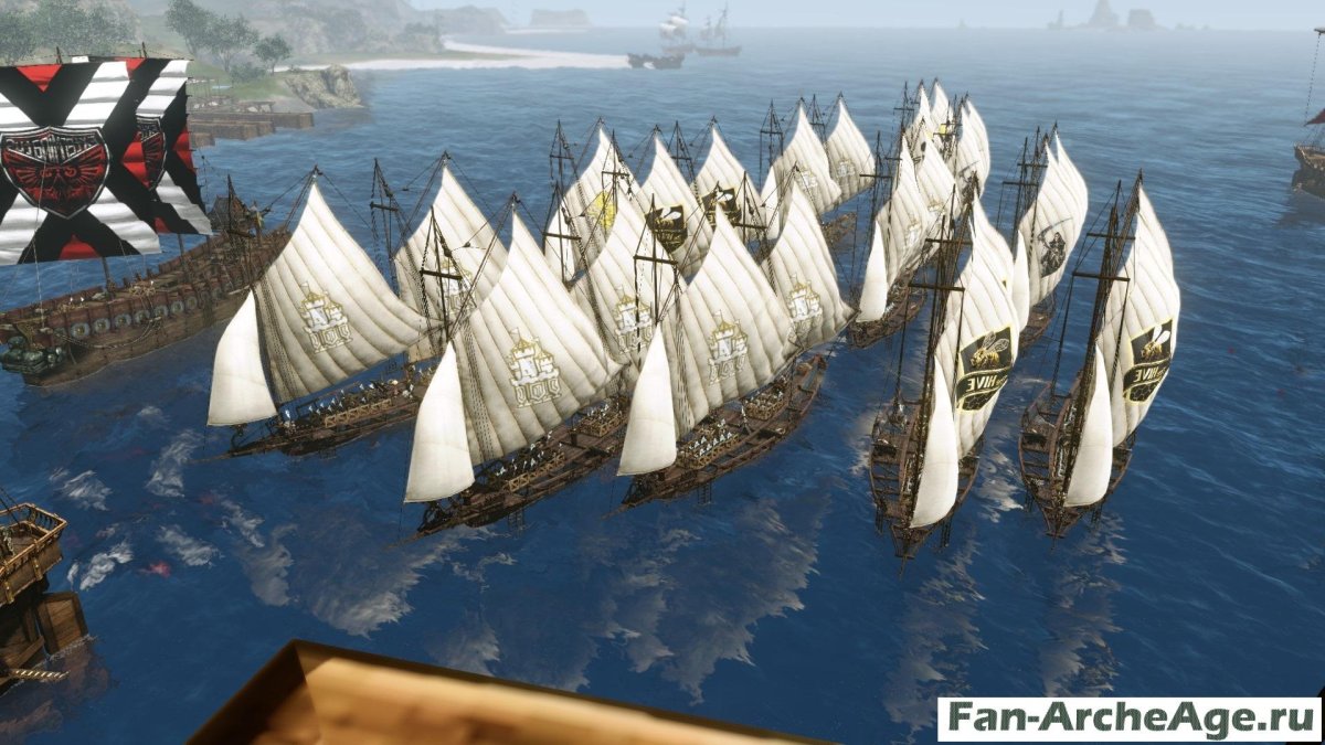 Харнийский парусник ARCHEAGE