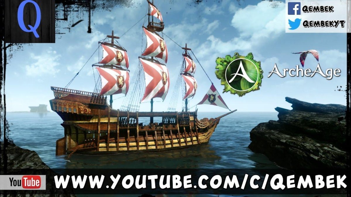 ARCHEAGE пиратский Галеон