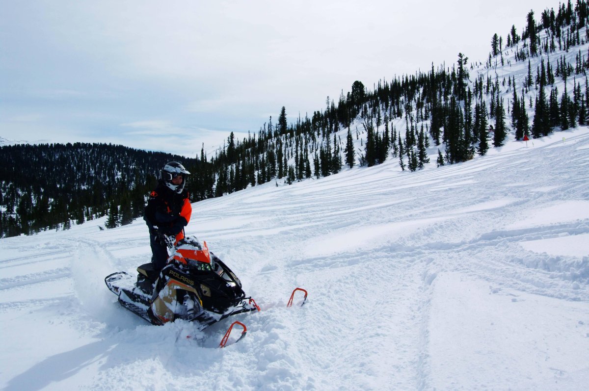 Снегоход Ергаки