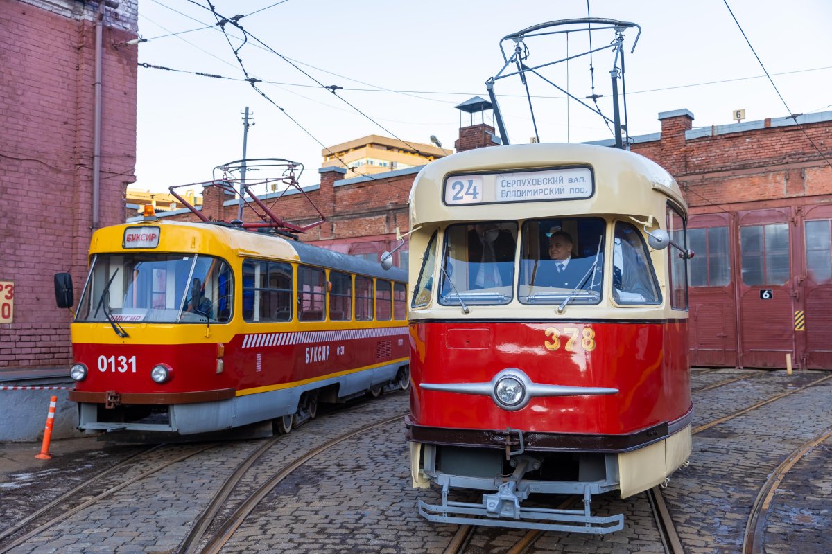 Московский трамвай Татра