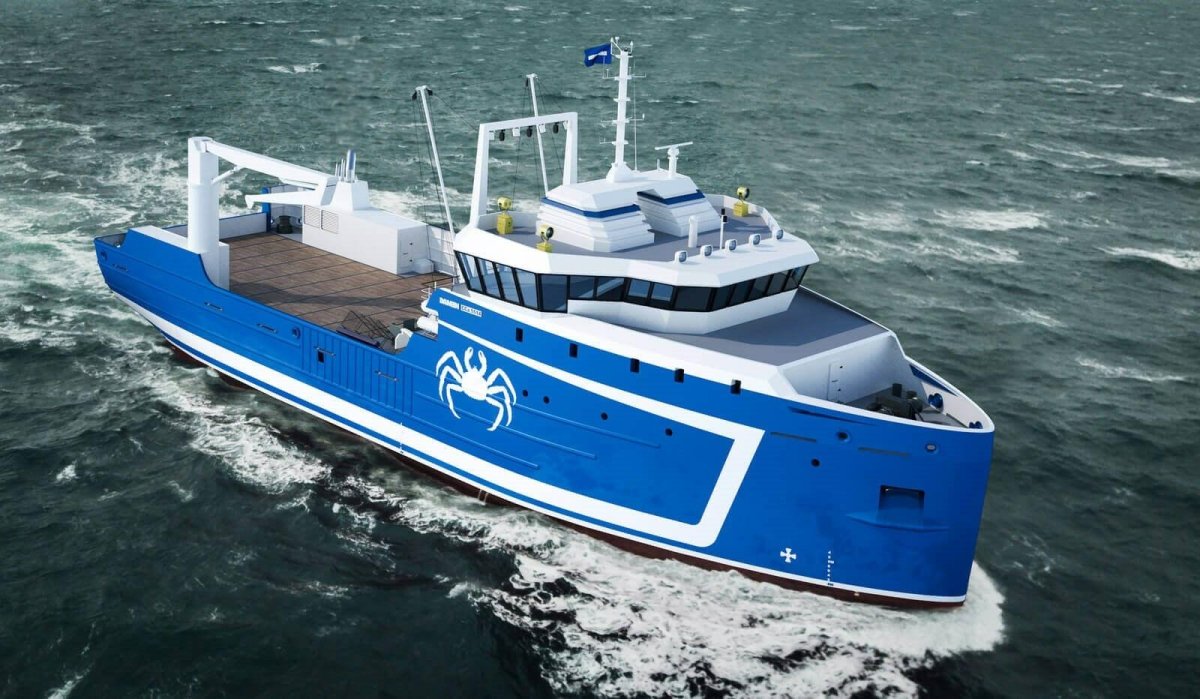 Краболовное судно Зенит St 184