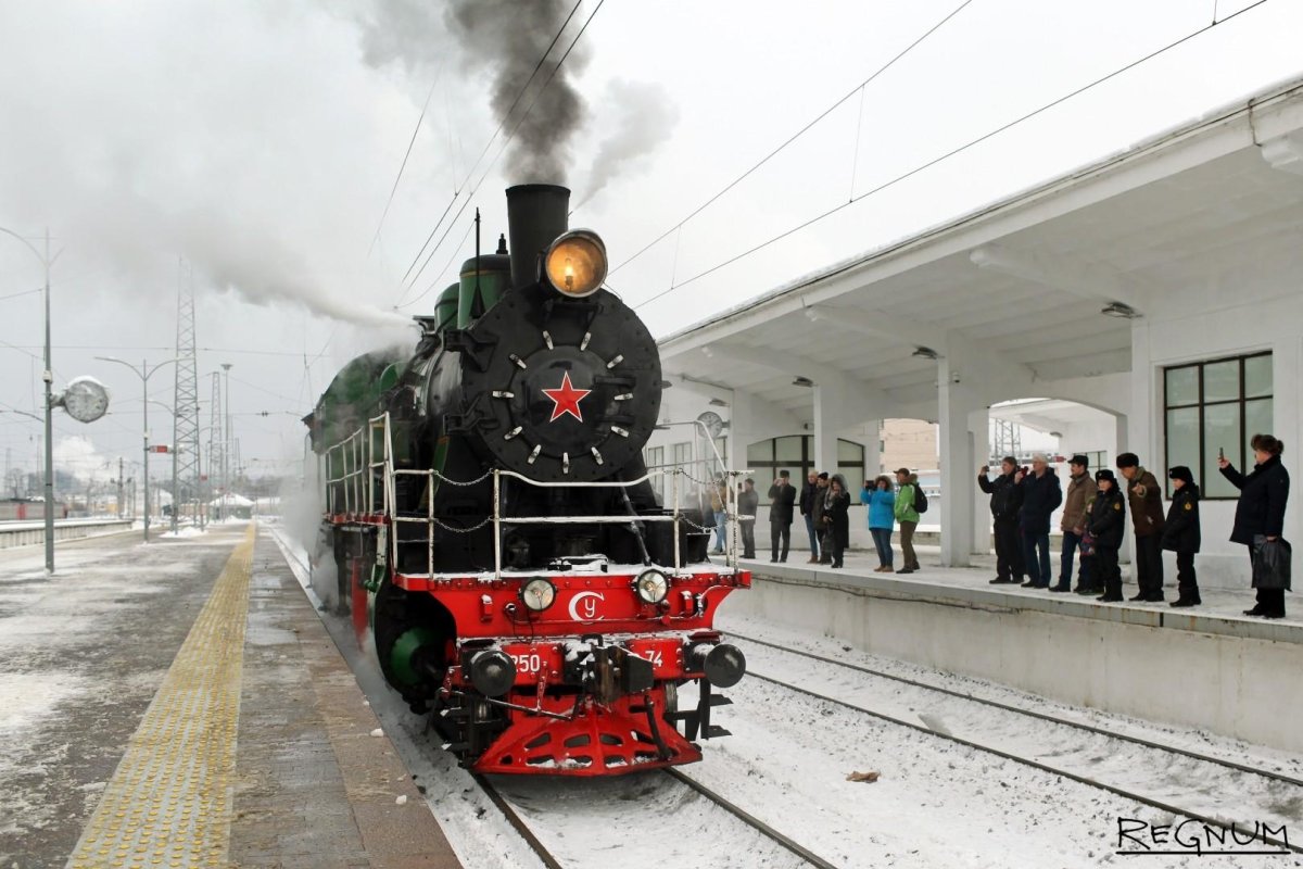 Поезд Победы Финляндский вокзал