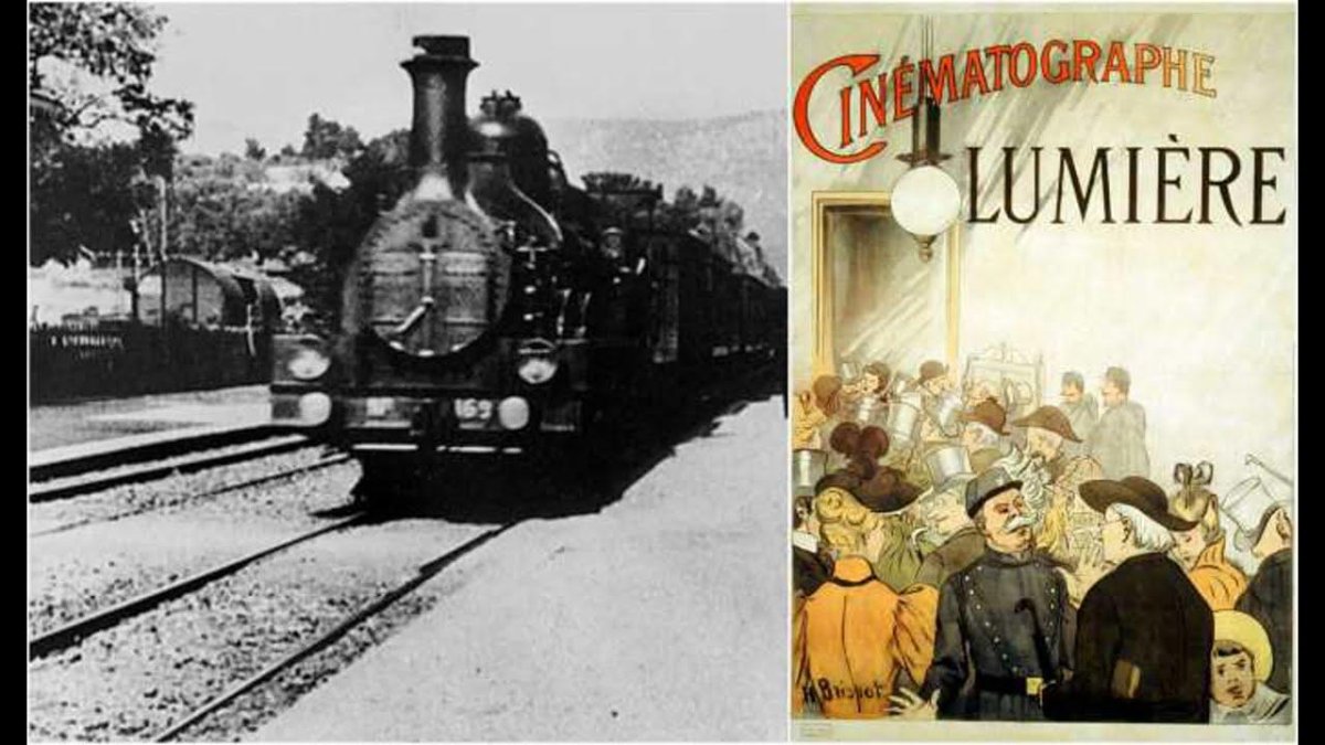 Первый фильм братьев Люмьер Прибытие поезда
