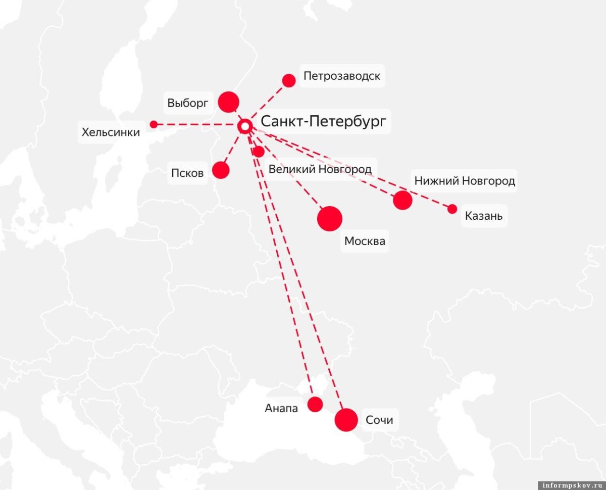 Карта Великий Новгород Санкт Петербург Москва