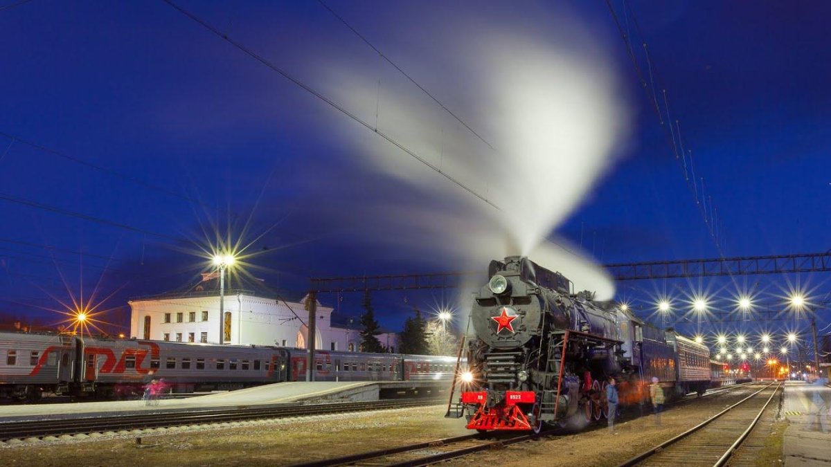 Паровоз Великий Новгород