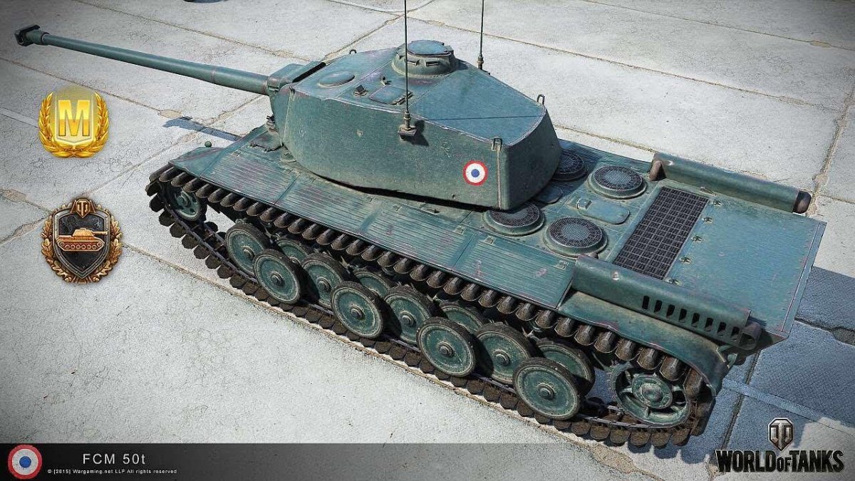 Танк FCM 50t