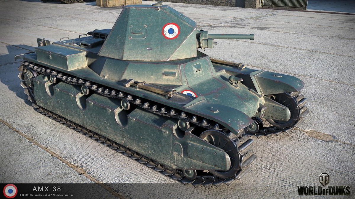 Танк АМХ 38
