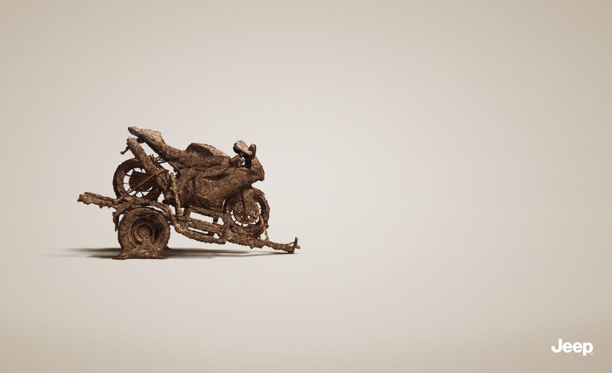 Креативная реклама Jeep