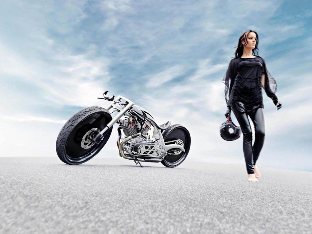 Мото девушки