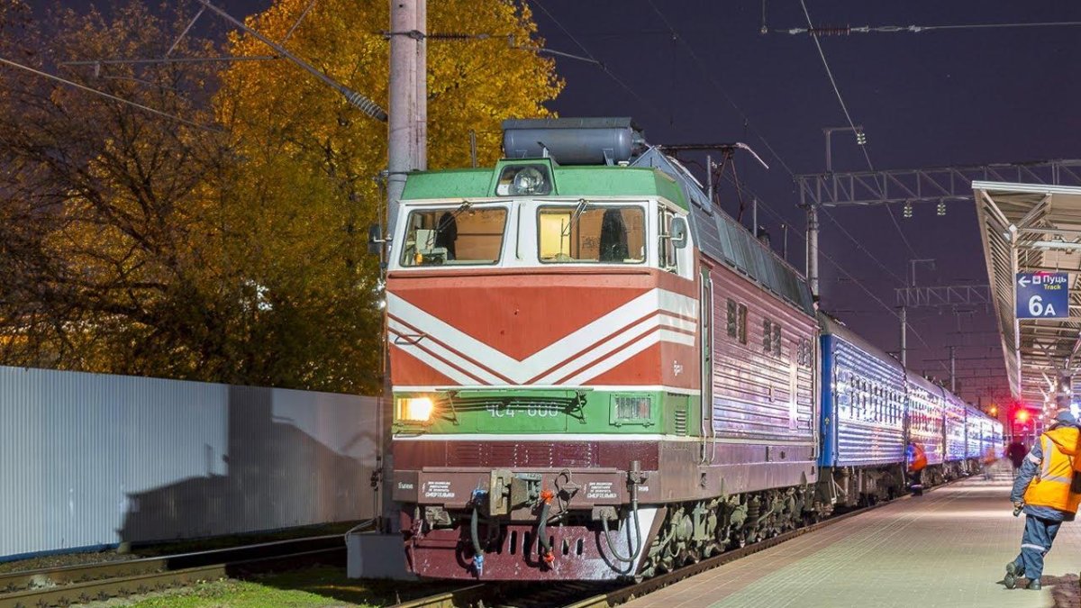 Поезд СОЖ 055 Москва Гомель