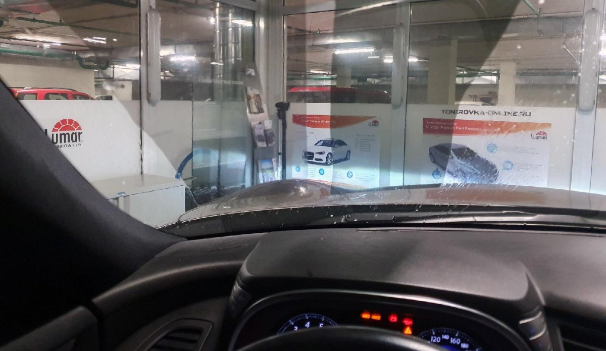 Полоса тонировка на лобовое Инфинити ФХ 37