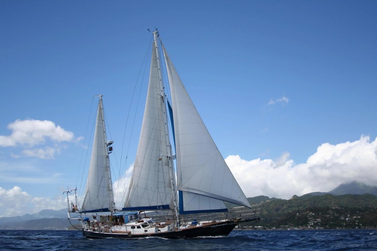 Парусная яхта кеч