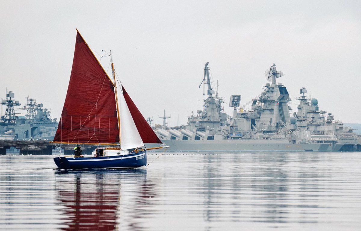 Яхта конёк Североморск