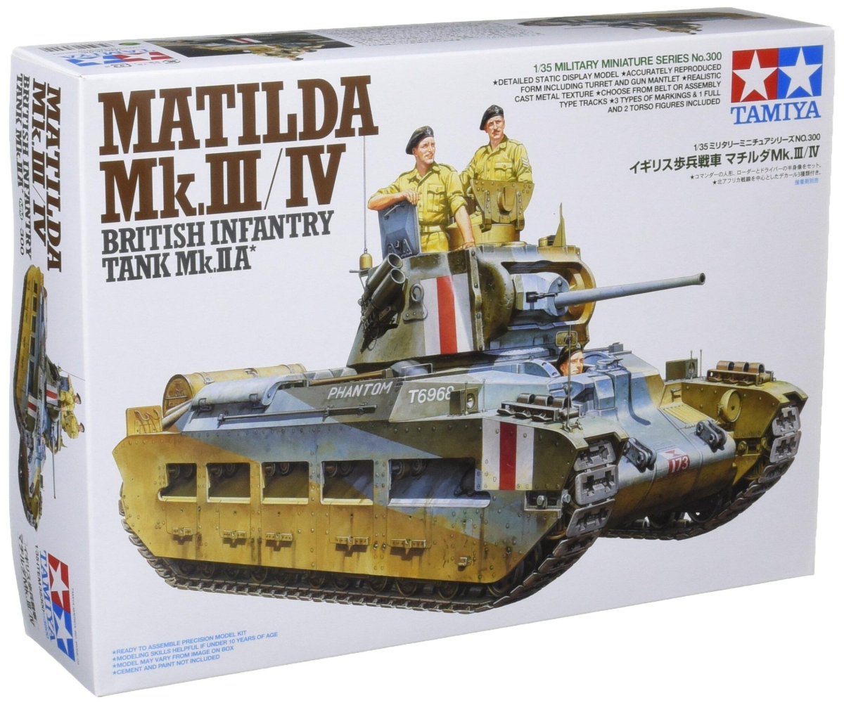 35300 Tamiya британский танк Matilda MKIII/IV (1:35)
