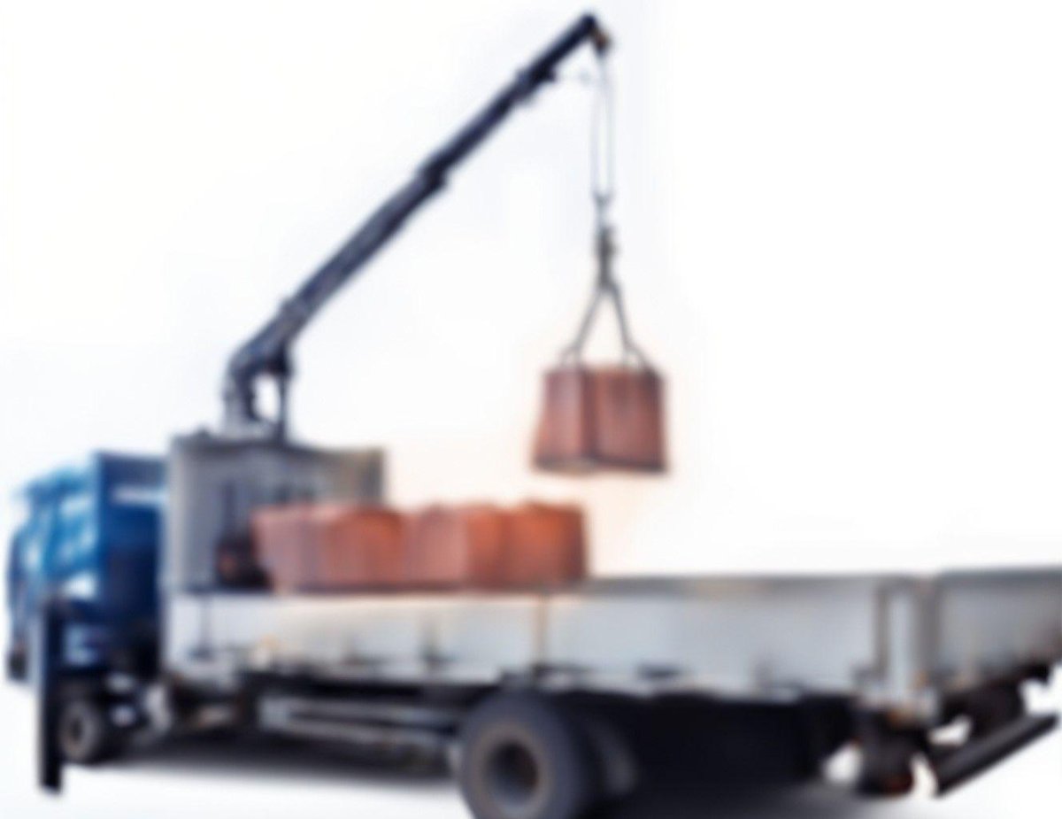 Фура с краном