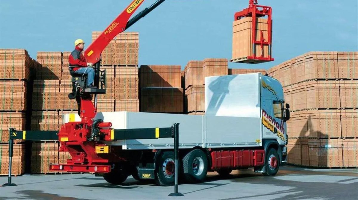 Кран манипулятор рк10500n