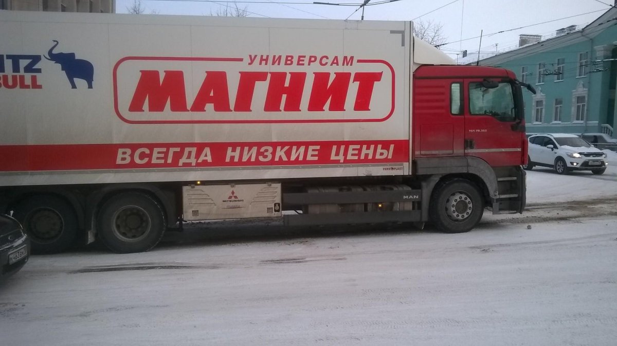 Фура магнит