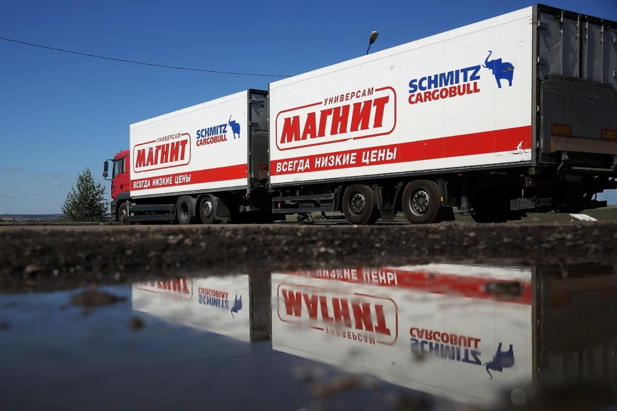 Грузовик магнит