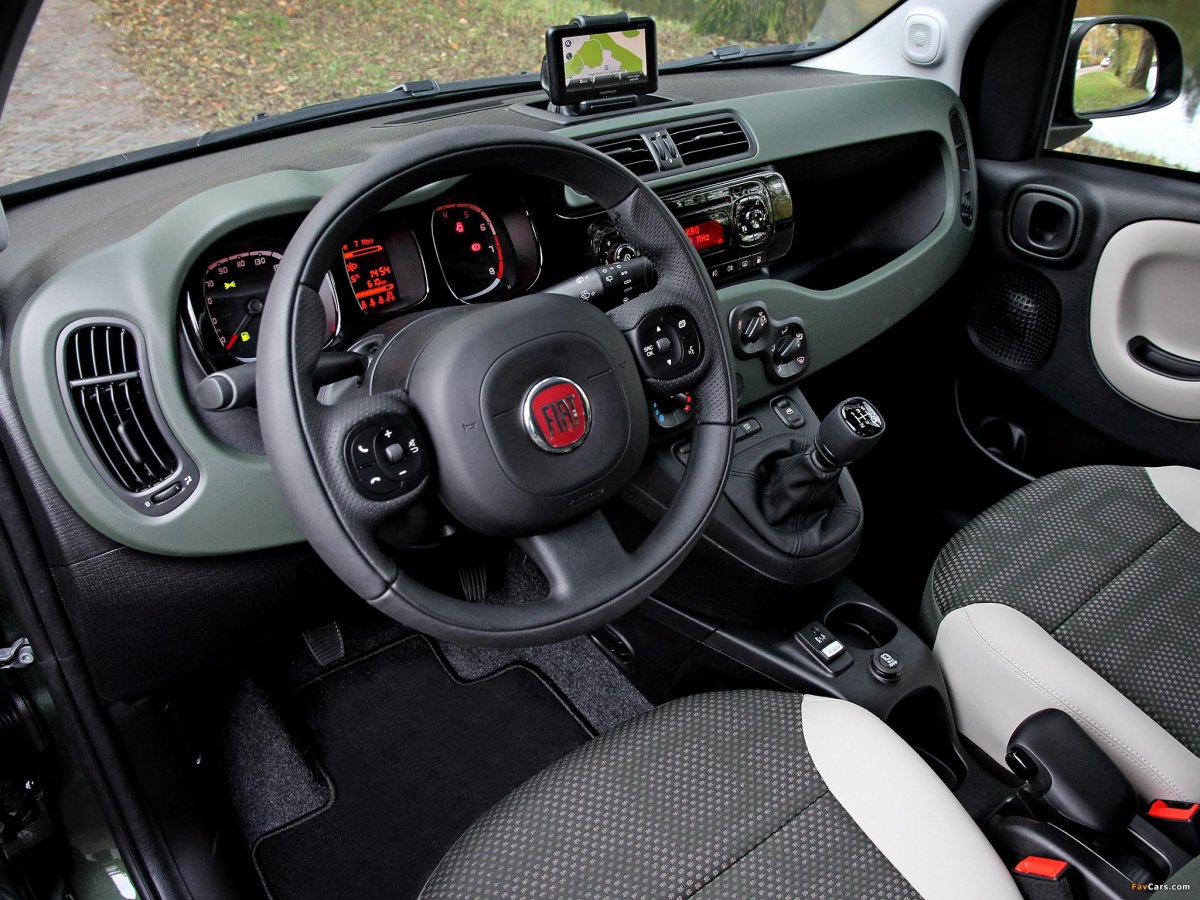 Фиат Панда 2 салон