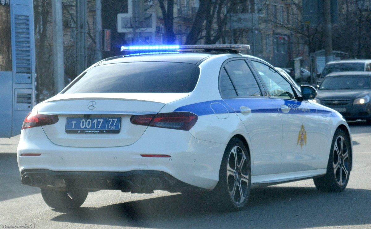 Чеченская полиция Mercedes AMG E 53