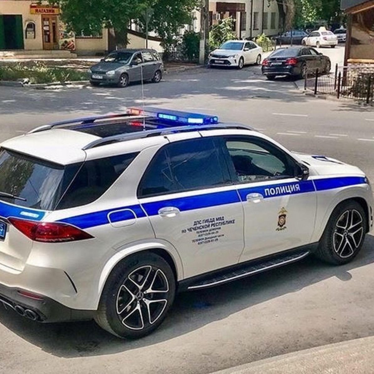 Мерседес АМГ полиция Чечня