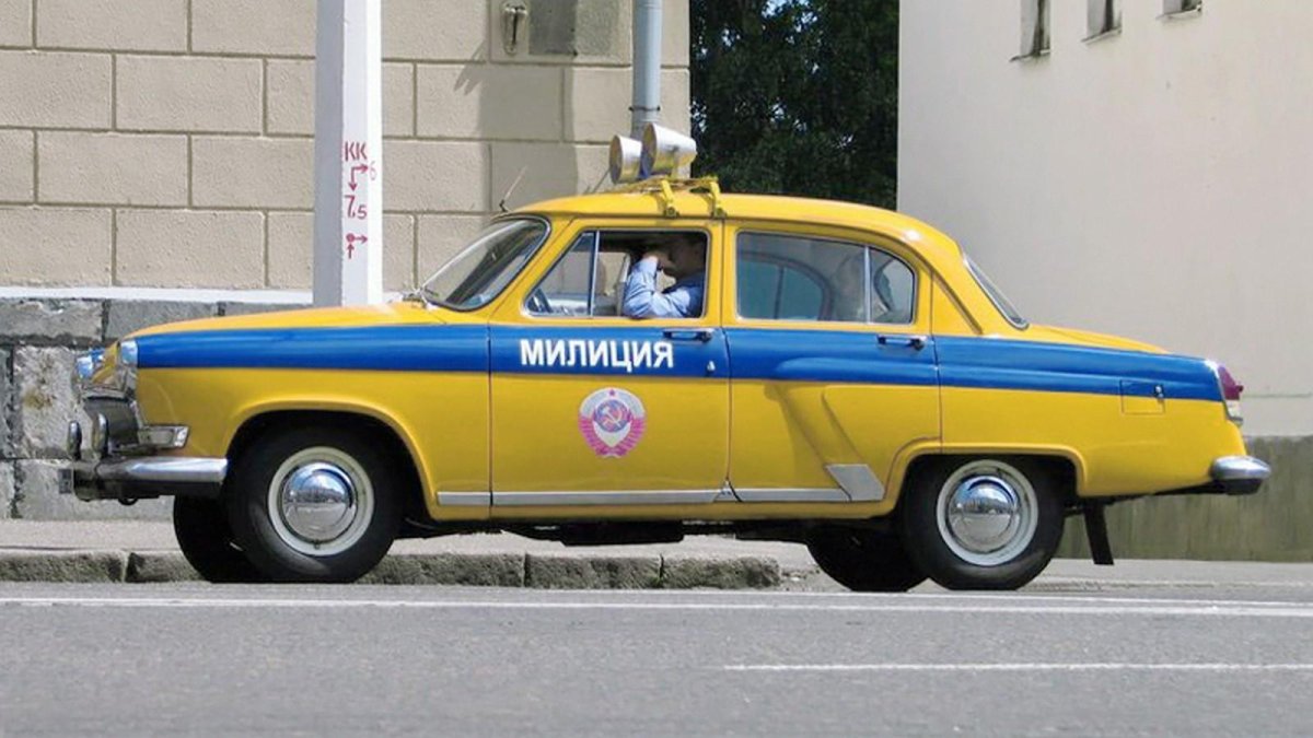 ГАЗ 21 Волга милиция