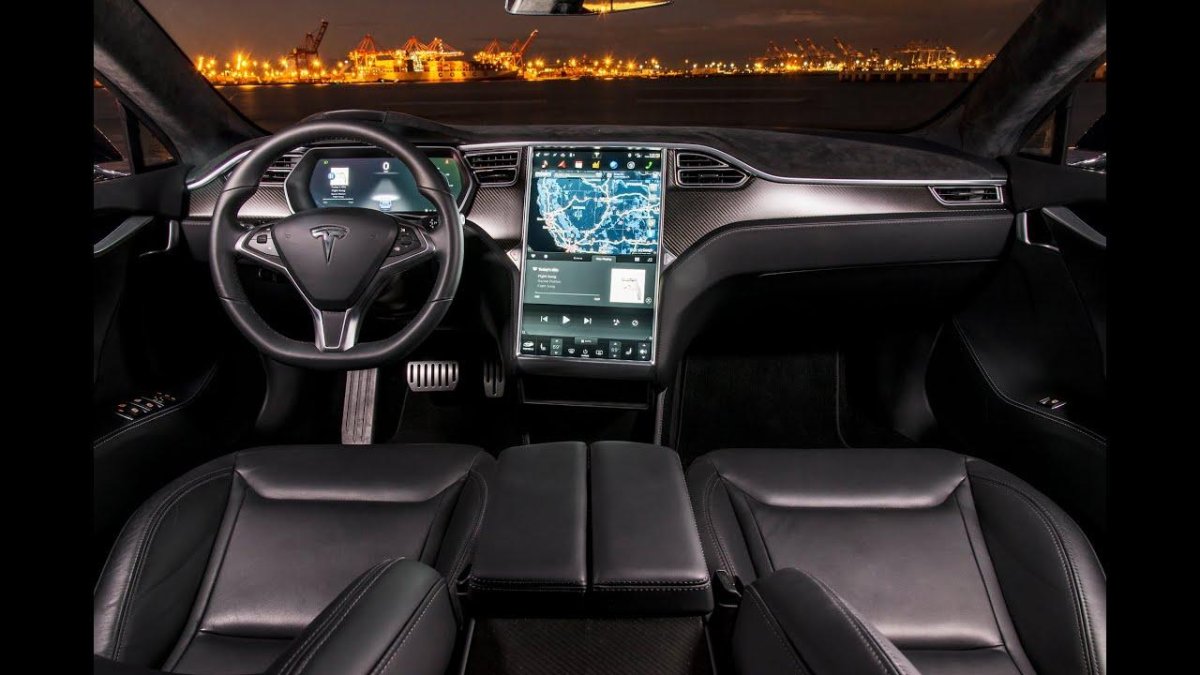Tesla model s 2018 салон