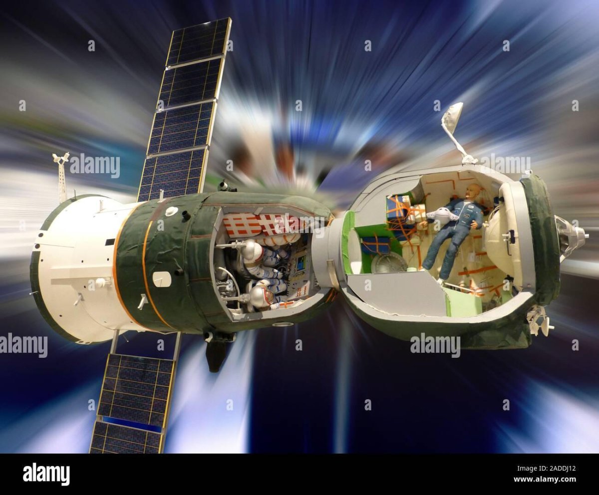 Союз ТМА космический корабль модель