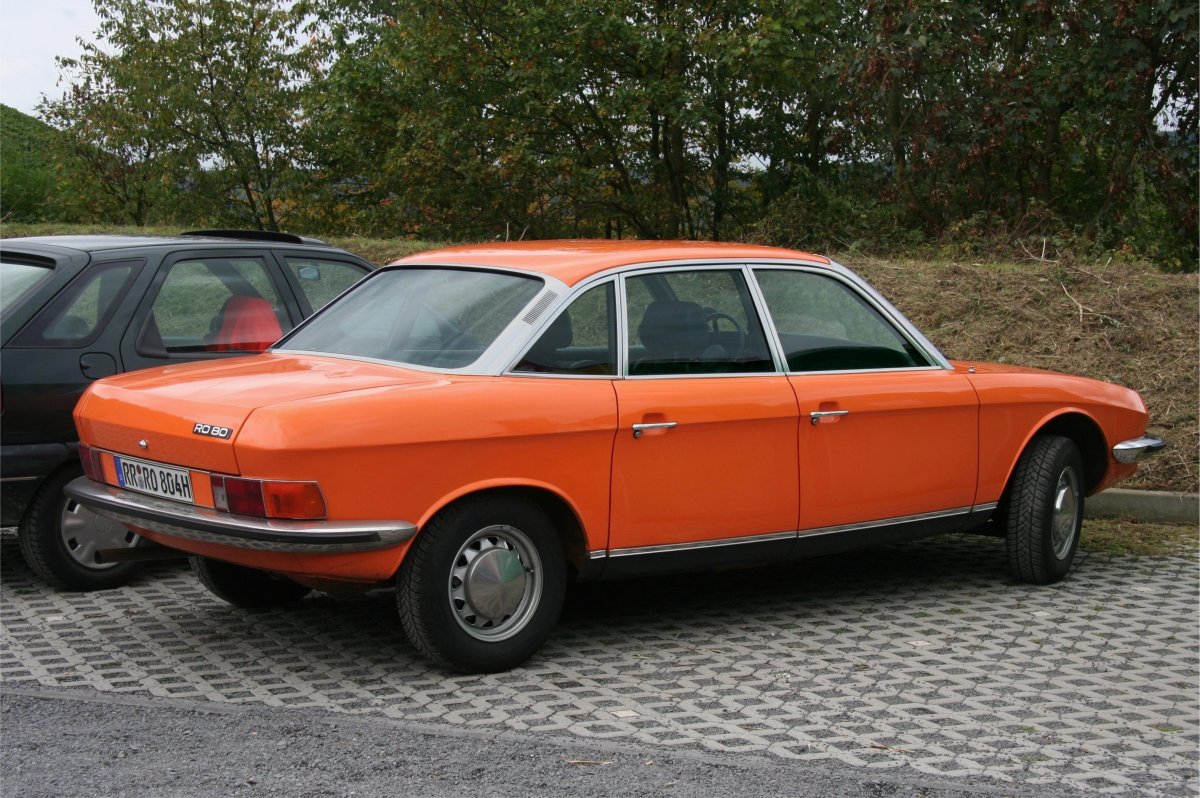 NSU автомобиль ro 80