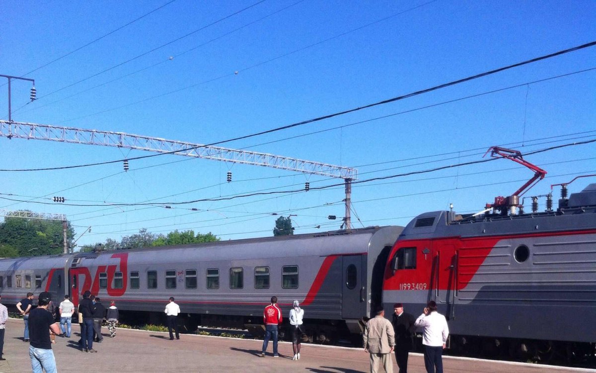 Поезд 099м Москва Белгород