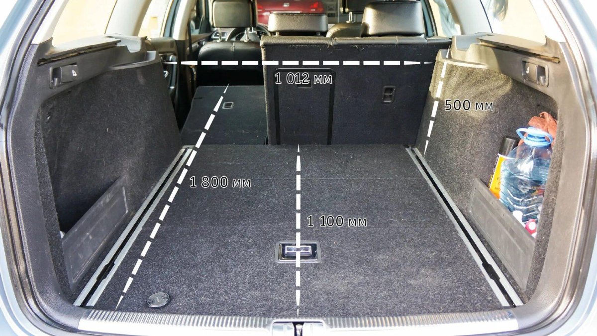 Volkswagen Passat b7 багажник