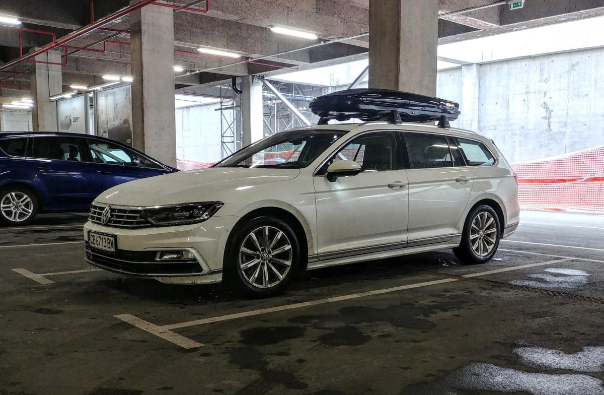 Thule на Volkswagen Passat b8