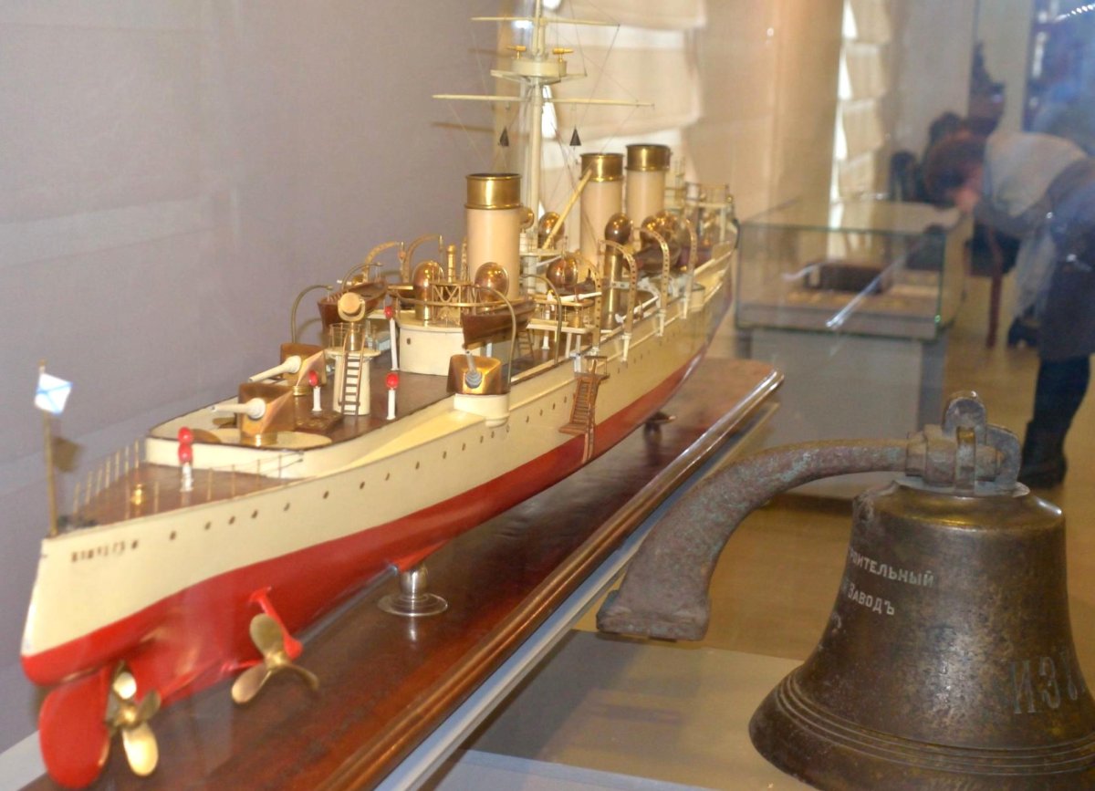 Крейсер Новик модель