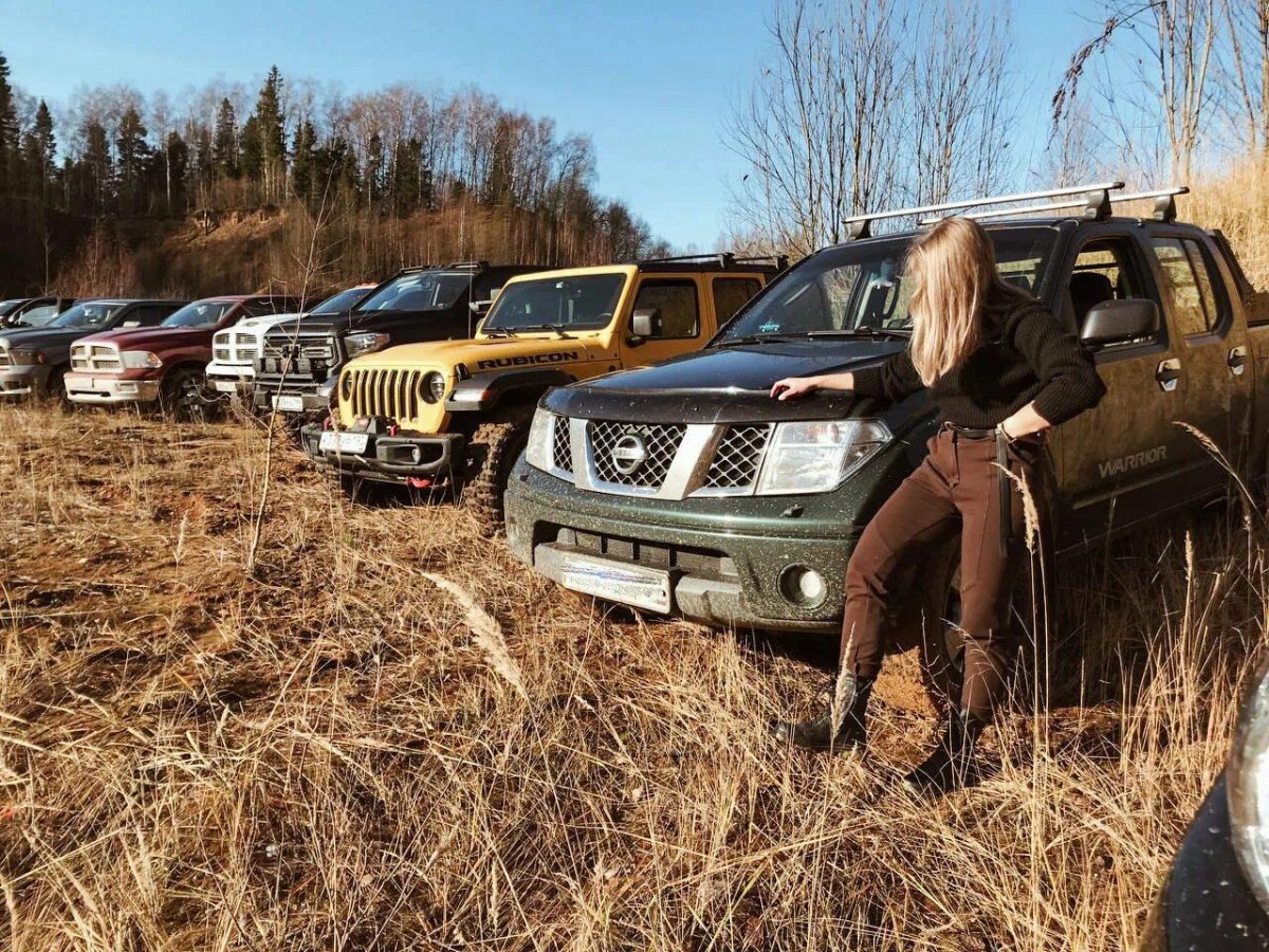 Nissan Navara из Воронежа оффроад