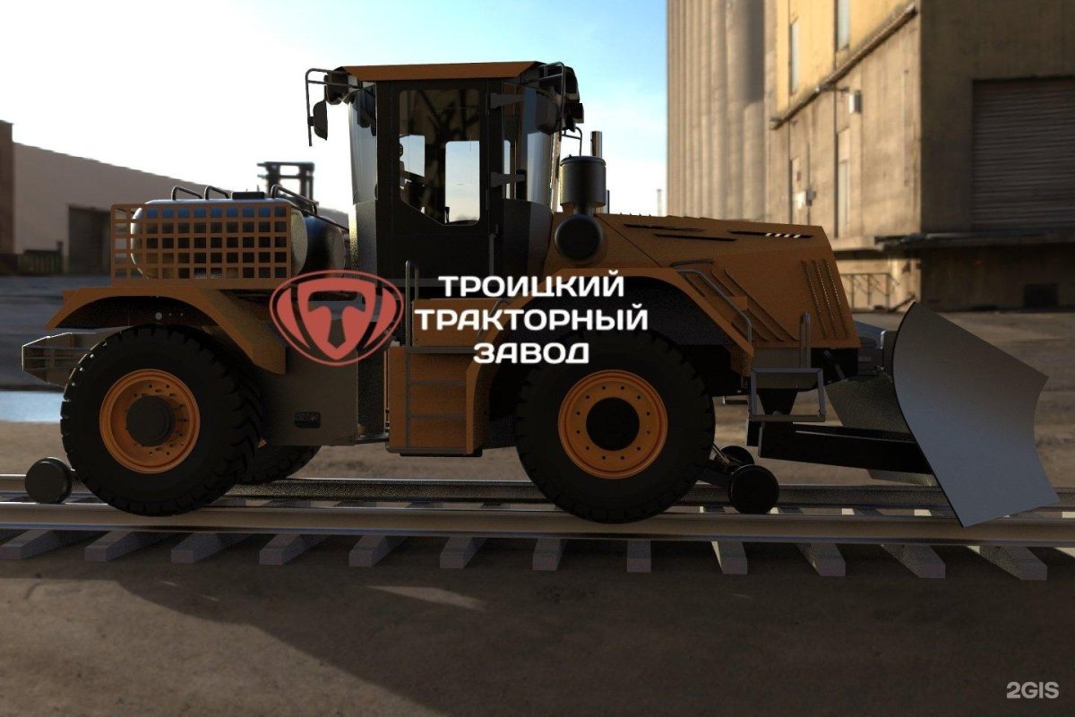 Маневровый тягач Железнодорожный тягач локомобиль Станислав-704
