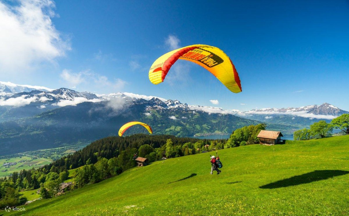 Verbier Paragliding