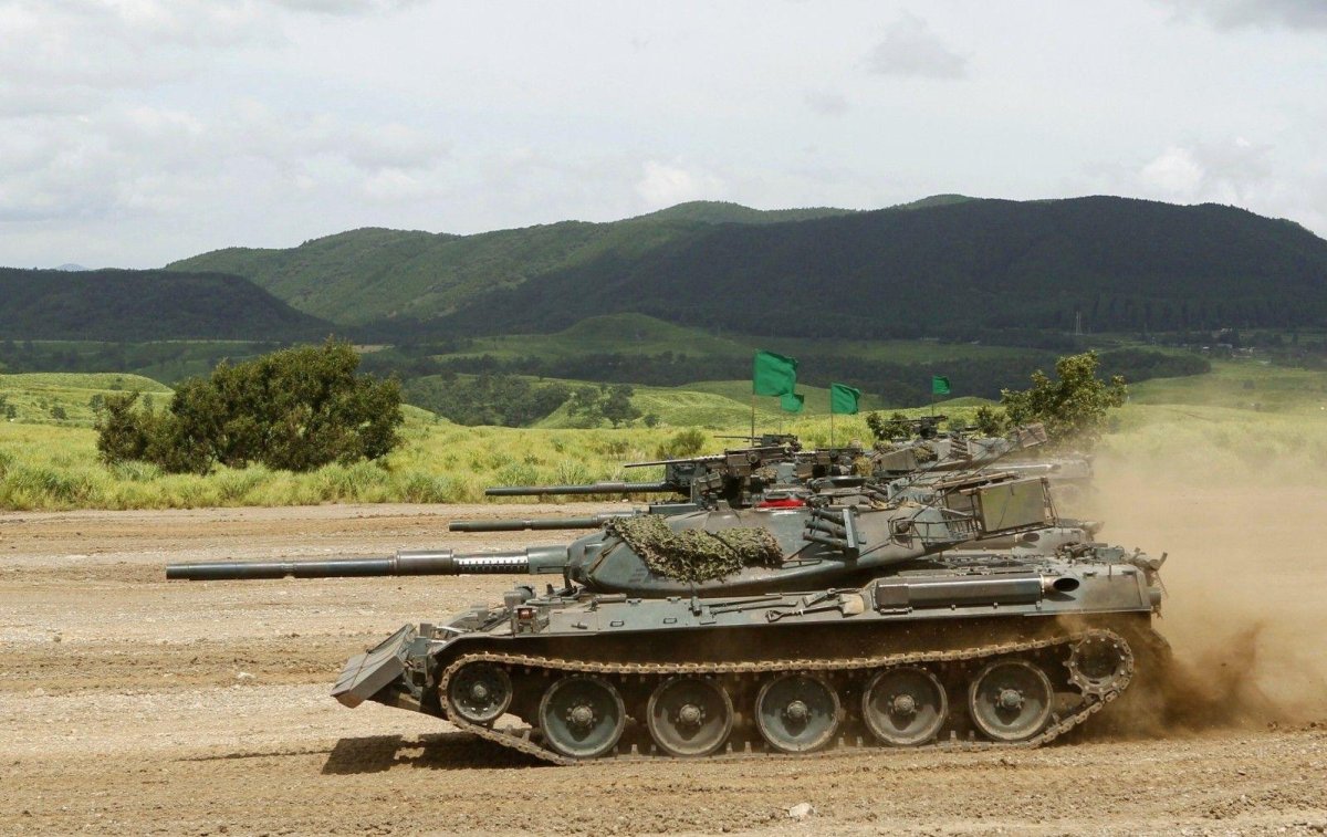 Японский танк Type 74