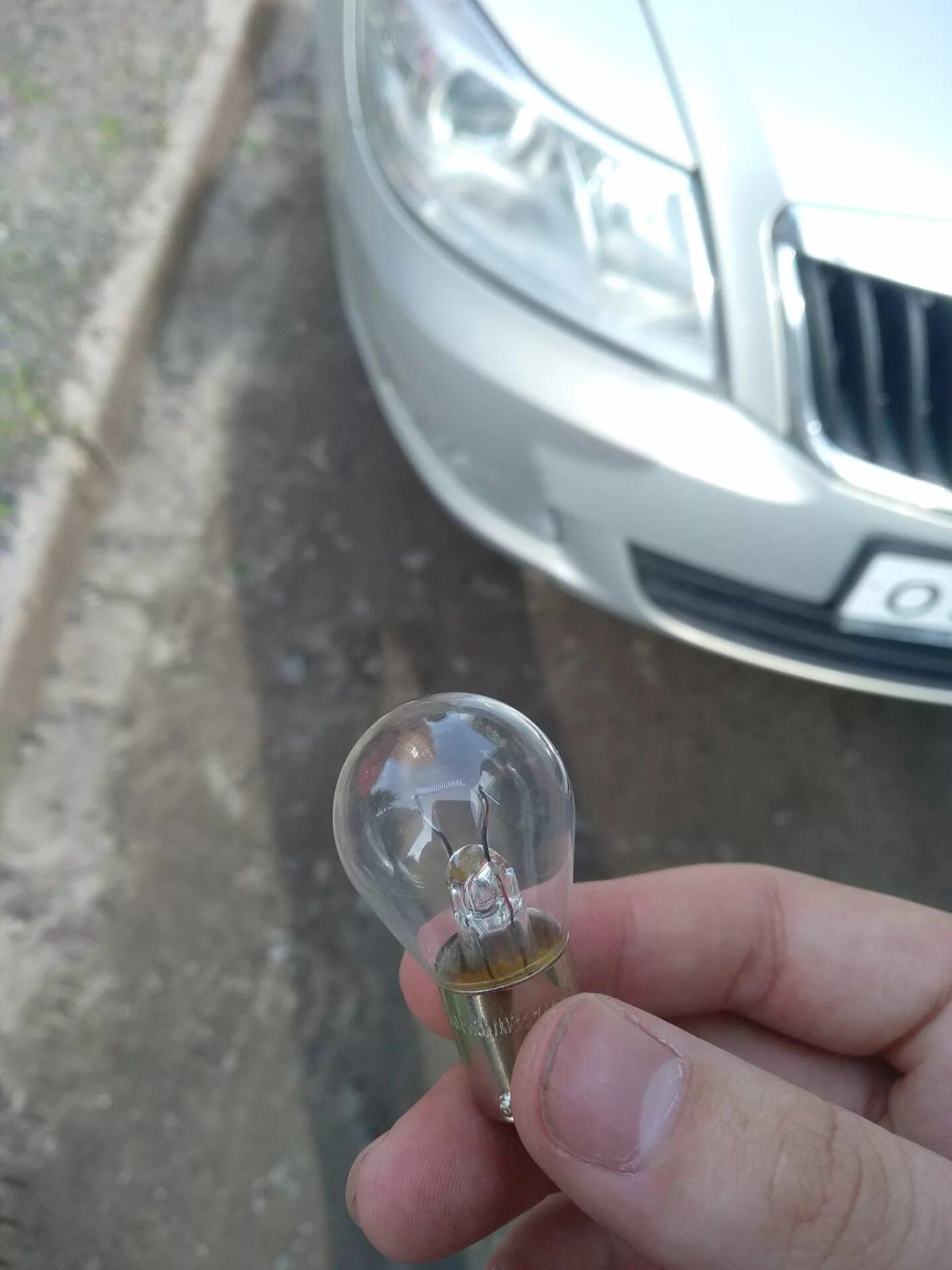 Лампа ходовых огней Шкода Октавия а5